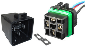 12V @ 40/30A Sealed Relay & Pigtail Combo  928-91