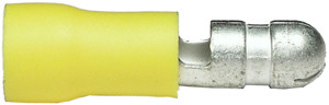 50 Pc. 12-10 AWG .195" Vinyl Insulated Male Bullet Connector  1958-15