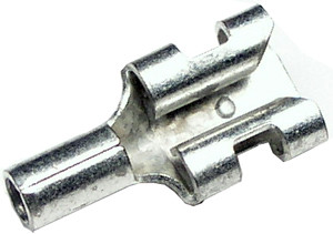 100 Pc. 22-18 AWG .110" Non-Insulated Female Spade Connector  2349-CS