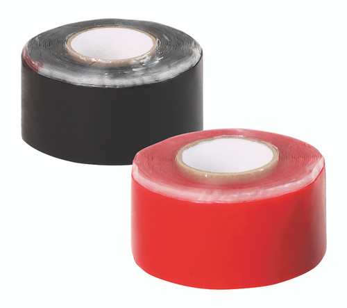 10 Pc. 1" x 10' Black Self Fusing Silicone Tape  3469-0-34