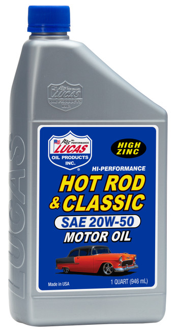 20W-50 Hot Rod & Classic Car Motor Oil 946ml Bottle   10689
