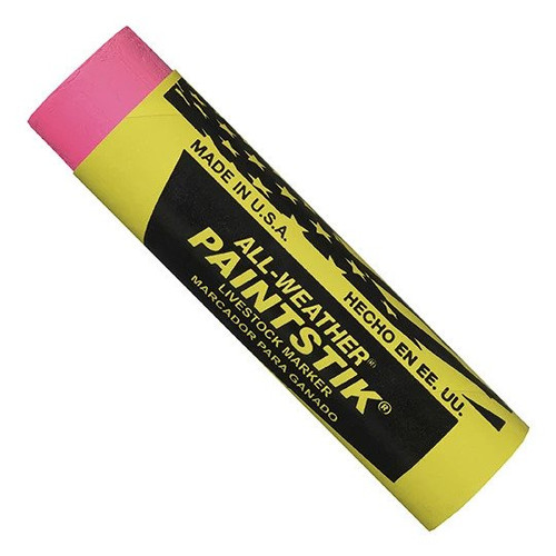 ALL-WEATHER PAINTSTIK FLUORESCENT PINK  061012