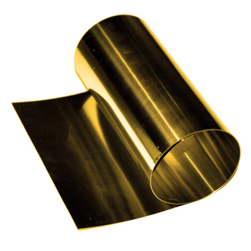 Shimstock Roll Brass 6 x 100" @ .005"  20005-005