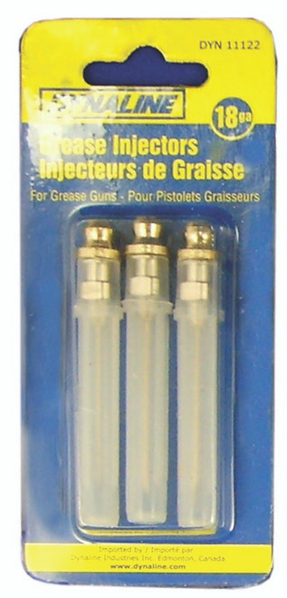 Restricted Access Grease Injector Needles Carded (3/pk)  11122