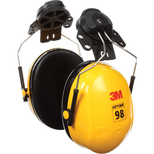 Peltor® Optime® 98 Series Hard Hat Mounted Earmuffs  H9P3E