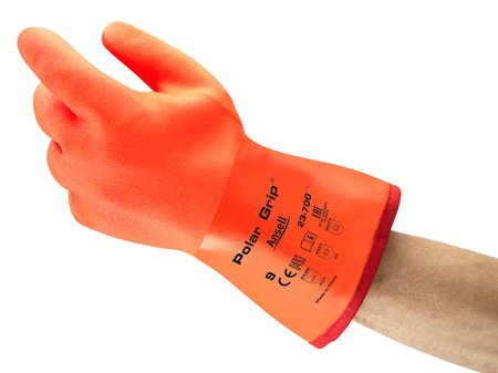 Ansell Polar Grip® Textured PVC Coated Glove  23-700