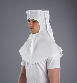 Ansell AlphaTec® 2500 Series Heavy Duty Pathogen/Bloodborne Cape Hood  WH25-B-92-507