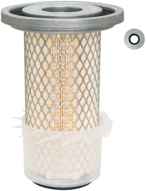 Outer Air Element with Fins and Lid  PA3664-FN