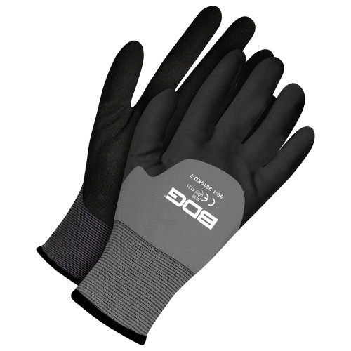 BDG® Seamless Nylon Knit Foam Palm Grey/Black  99-1-9610KD