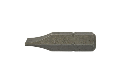 Slotted Insert Bit 9/32"X1" Plain Finish  78303