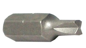 Clutch Tamper Proof Insert Bit 1/8 x 1" Plain Finish  78705