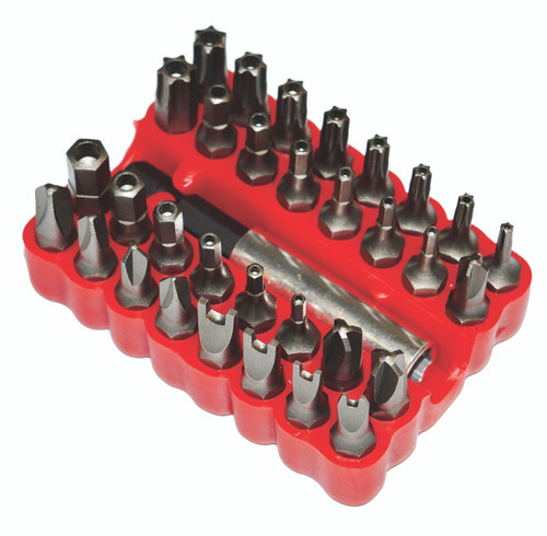 33 Pc. Assorted Tamper Proof Insert Bit Set  771395