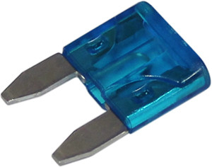 5 Pc. 15A Blue Min Blade Fuses  115-BP