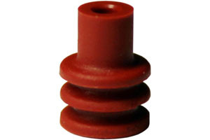 100 Pc. 20-16 AWG Red Metri-Pack 150 Series Cable Seal   604-36