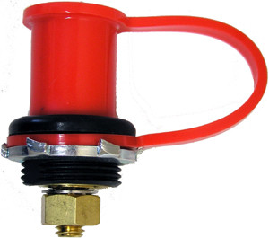 Red Positive Remote Charging Post  827-11