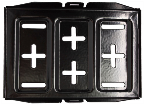 Group 24 Epoxy Coated Steel Battery Tray  853-31