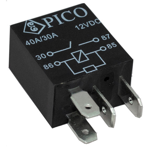 25 Pc. 12V @ 25/20A 4 Pin Mini Blade Relay  913-35