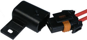 12 AWG @ 30A Min Blade Waterproof In-Line Fuse Holder  943-11