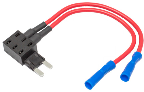 10 Pc. 16 AWG @ 10A Min Blade Add-Two-Circuits Fuse Holder  975-34