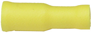 100 Pc. 12-10 AWG .195" Vinyl Insulated Female Bullet Connector  1368-16