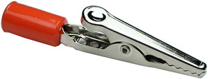 2 Pc. Positive Insulated Alligator Clip  1572-BP