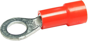1000 Pc. 22-18 AWG #10 Vinyl Insulated Ring Connector  1705-M
