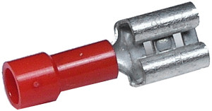 50 Pc. 22-18 AWG .110" Vinyl Insulated Female Spade Connector  1749-15