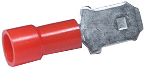 50 Pc. 22-18 AWG .110" Vinyl Insulated Male Spade Connector  1750-15