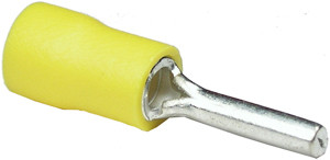 50 Pc. 12-10 AWG Vinyl Insulated Male Pin Connector  1969-15