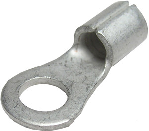 25 Pc. 12-10 AWG .250" Non-Insulated Ring Connector  2506-15