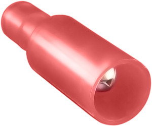 50 Pc. 22-18 AWG .157" Nylon Fully Insulated Male Bullet Connector  2958-15