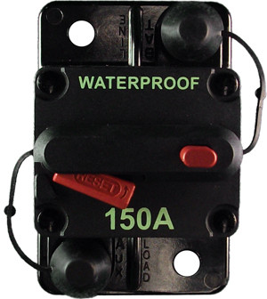 10 Pc. 150A Type III Manual Reset Circuit Breaker  3404-34