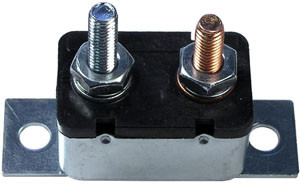 25A Universal Type I Automatic Reset Circuit Breaker w/Mount Bracket  3793-11