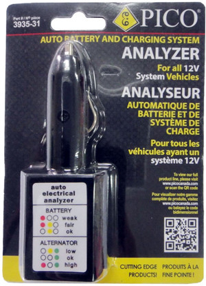 12V Battery & Alternator Quick Diagnostic Tool  3935-31