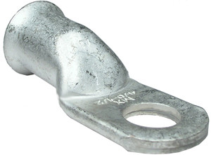 2 Pc. 4 AWG 1/2" Tinned Copper Tubular Lug Ring  4243-PR