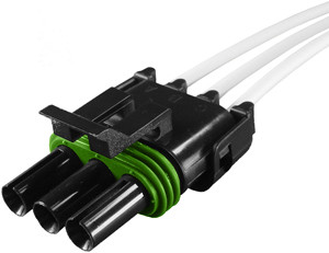 3 Cavity Weather Pack Tower Pigtail  5682-11