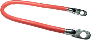 10 Pc. 4 AWG @ 24" Red Switch ~ Starter Cable  6238-5-34