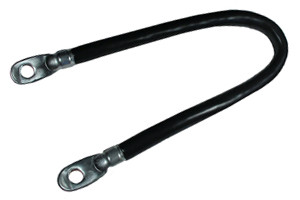1 AWG @ 15" Black Switch ~ Starter Cable  6290-0-11