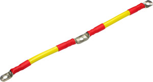 1/0 AWG @ 17" Red Premium Triple Battery Stud Harness  6503-31