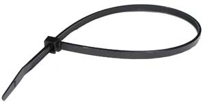 1000 Pc. 8" 40 lb. Black Standard Cable Tie  7066L0-M