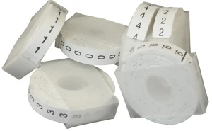 #2 Wire Marker Tape Roll  7087-2-11
