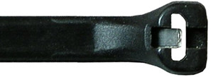 25 Pc. 7.5" 50 lb. Black Cable Tie w/Metal Pawl  7256-34