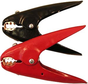 1 Pr. 500A Red & Black Insulated Battery Clamps  8177-32