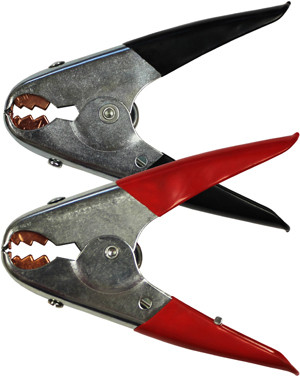 1 Pr. 500A Red & Black Insulated Battery Clamps  8178-32