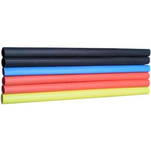 6 Pc. 1/4 x 6" Multi-Color Shrink Tube Assortment  8241-K