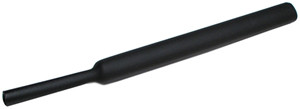 3/4" x 4' Black Dual Wall Adhesive 3:1 Shrink Tube  8334-E