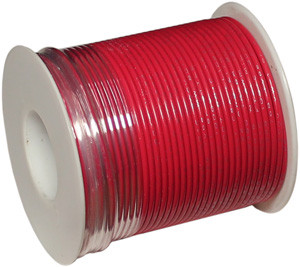 22 AWG @ 100' Red Primary / Hook Up Wire  8822-5-C