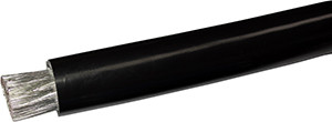4 AWG @ 500' Black Boat Wire  9004-0-28
