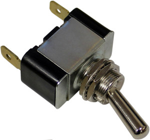 SPST Metal On-Off Toggle Switch  9433-11