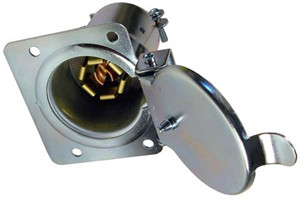 7 Pole Female Socket RV Trailer Connector  9485-31